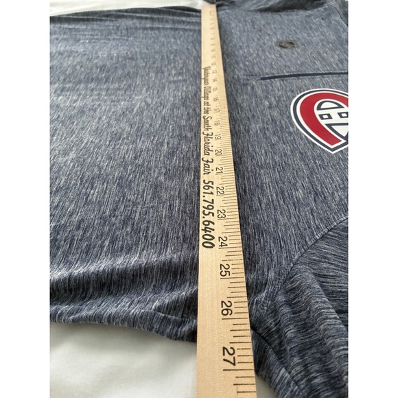 Men's 2XL NWOT Montreal Canadiens Fanatics Authentic Pro Clutch 1/4 Zip Jacket - Picture 9 of 10